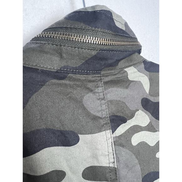 Love Tree Women's Camo Utility Vest Size Full Zip Snap Cargo Pockets - Picture 8 of 8